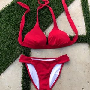 Victoria’s Secret Swim Cherry Red Bikini